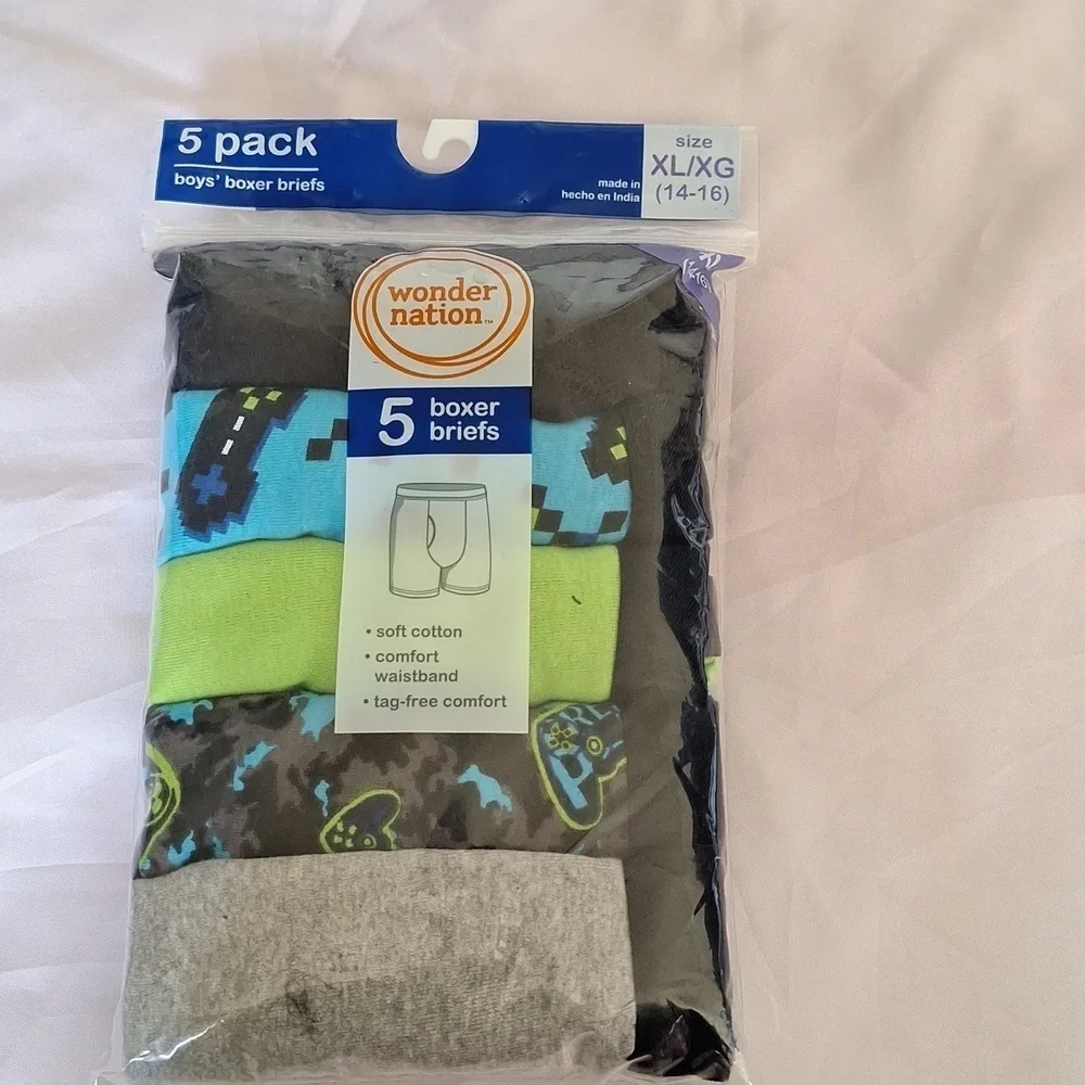 Wonder Nation Boys Boxer Briefs